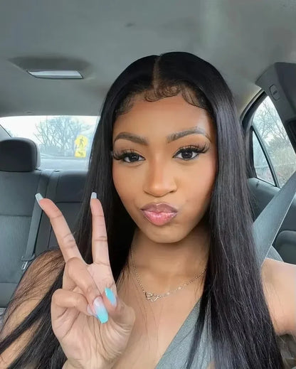 Straight Wig | HD Lace Front | Brazilian Human Hair