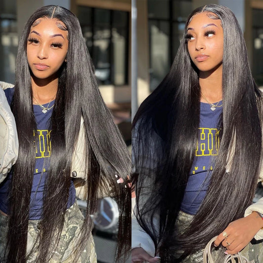 Bone Straight HD Lace Front Wig | Brazilian Human Hair