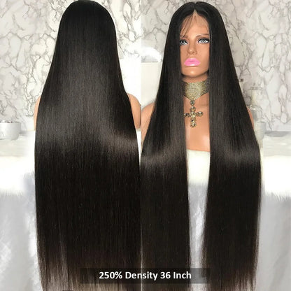 Straight Wig | HD Lace Front | Brazilian Human Hair