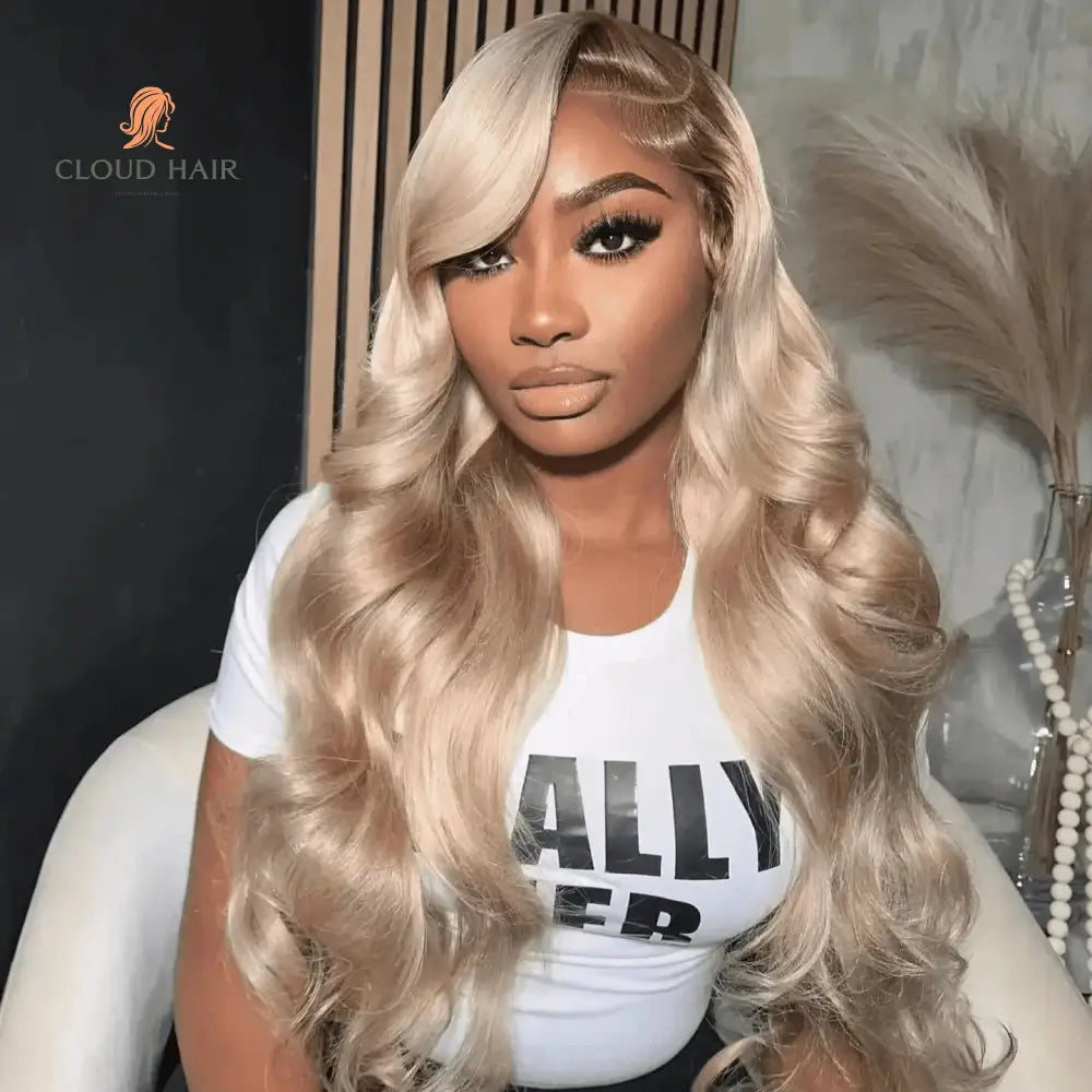 Blonde Body Wave Wig | HD Lace Front | 250% Density Human Hair